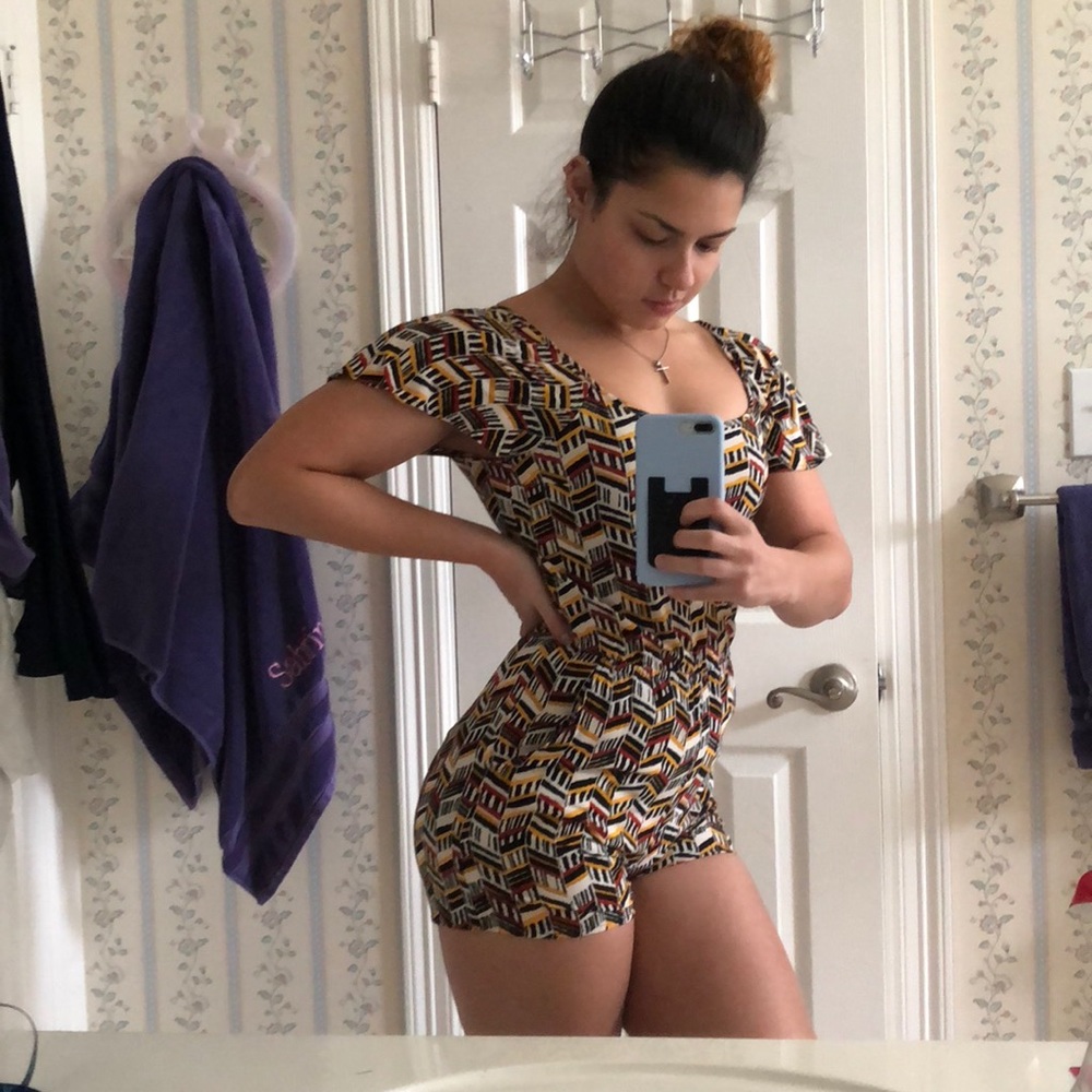 Tribal Print Summer Romper